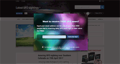 Desktop Screenshot of latest-ufos.com